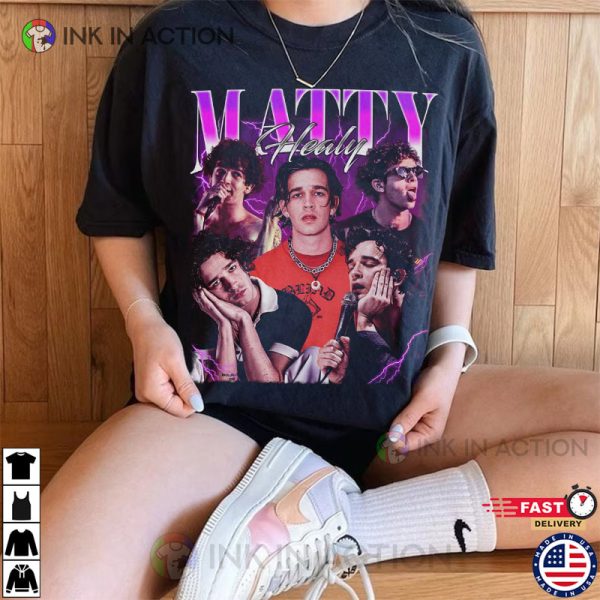 Vintage Matt Healy 1975 Bootleg Shirt