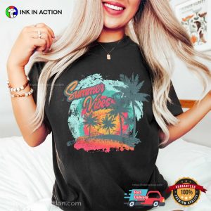 Vintage summer vibes Sunset Shirt 3 Ink In Action