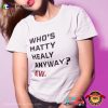 Who’s Matt Healy Anyway Ew Unisex T-Shirt, Eras Tour Merch