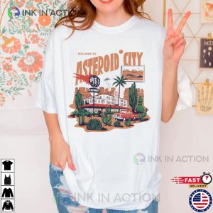 Welcome to Asteroid City Vintage 90s Shirt 4 Ink In Action