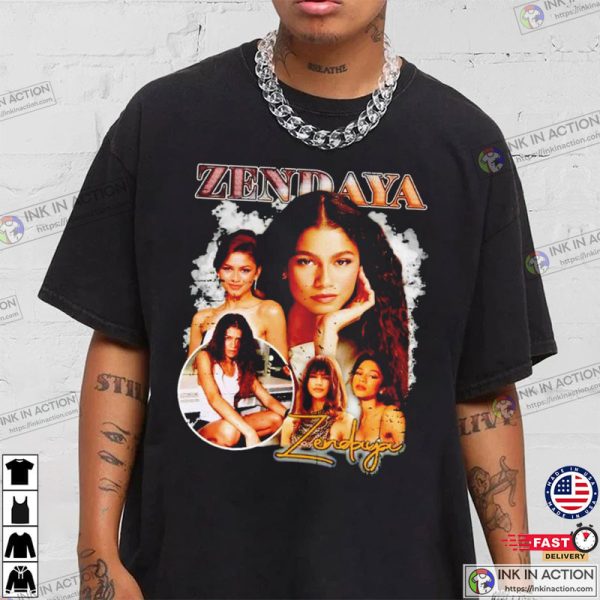 Zendaya 90s Style Retro T-shirts