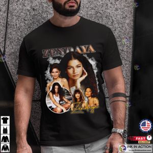 Zendaya Vintage 90s Gift For Fan T Shirt 2 Ink In Action Ink In Action
