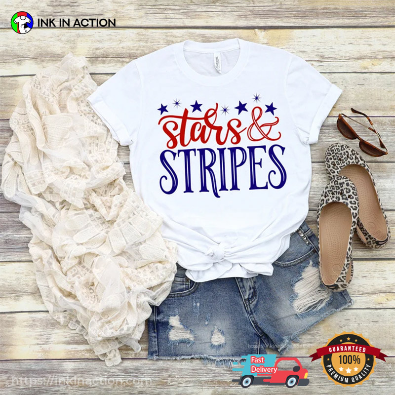 American Flag Stars And Stripes Family 4th Of July Shirts