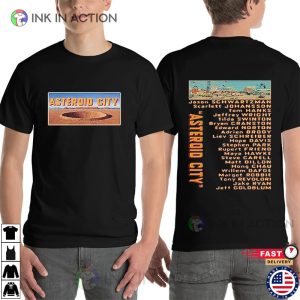 asteroid city movie Actor List 2023 Shirt 1 Ink In Action