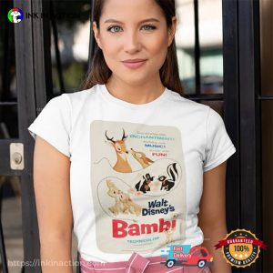 Bambi 1942 Vintage Cartoon Shirt