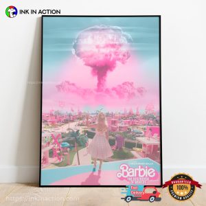 Barbenheimer Barbie Oppenheimer Movie Poster