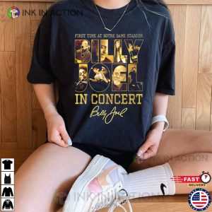 billy joel notre dame Limited Edition Graphic Shirt 3 Ink In Action