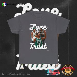 boston celtics marcus smart Love Trust NBA Shirt 1 Ink In Action