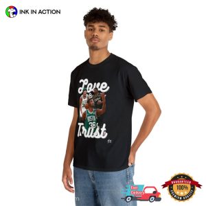 boston celtics marcus smart Love Trust NBA Shirt 4 Ink In Action