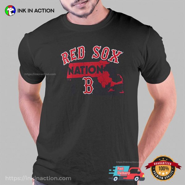 Boston Red Sox Baseball Hometown Nation T-Shirt
