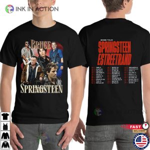 Bruce Springsteen And The E Street Band 2023 Tour 2 Side Shirt