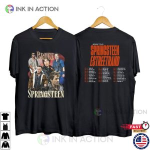 bruce springsteen and the e street band 2023 Tour 2 Side Shirt 2 Ink In Action