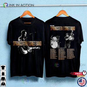 bruce springsteen band Concert tour 2023 Shirt For Fan 1 Ink In Action