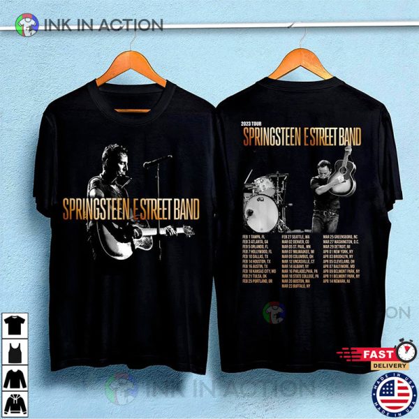 Bruce Springsteen Band Concert Tour 2023 Shirt For Fan