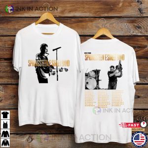 bruce springsteen band Concert tour 2023 Shirt For Fan 2 Ink In Action