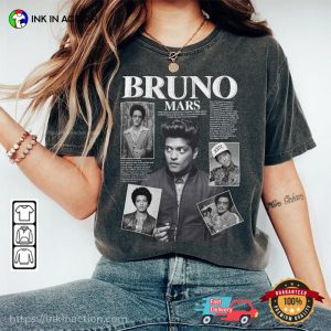 bruno mars tour 2023 Shirt Bruno Mars Music Pop 4 Ink In Action