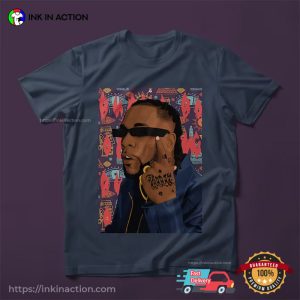 burna Boy Graphic music shirt 2 Ink In Action
