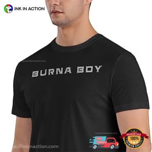 burna Boy basic shirt 1 Ink In Action