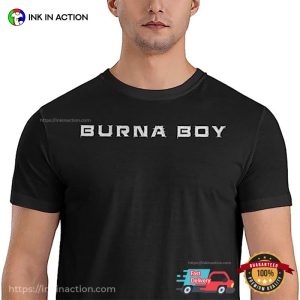 burna Boy basic shirt 3 Ink In Action