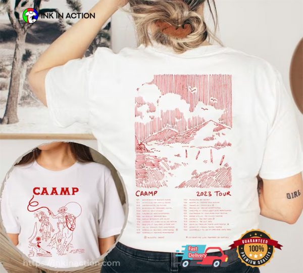 Caamp Tour 2023 Vintage T-shirt