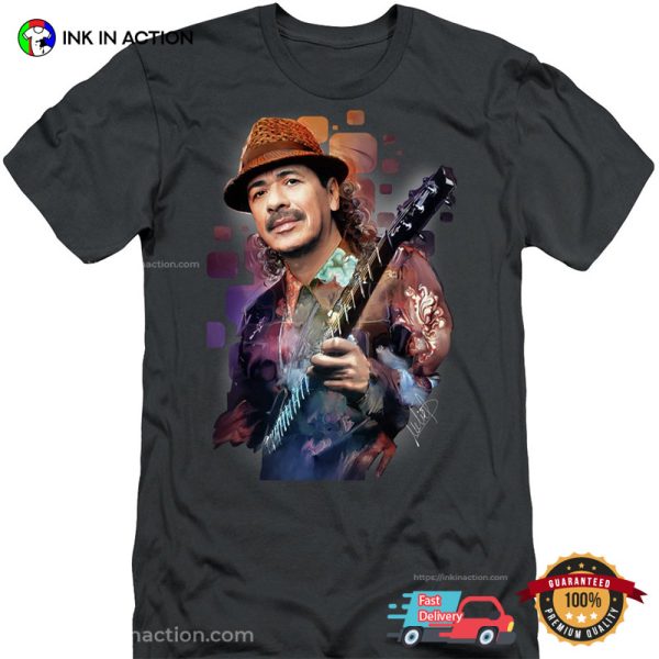 Carlos Santana Guitarist Presentation Shirt