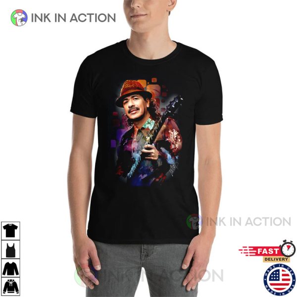 Carlos Santana Guitarist Presentation Shirt