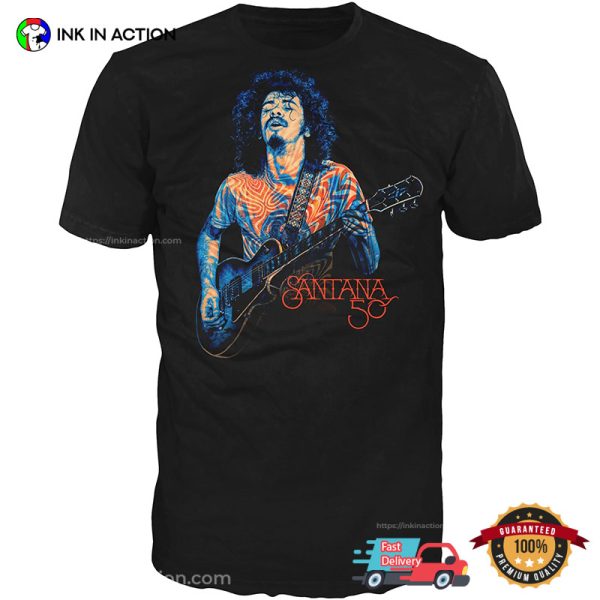 Carlos Santana Guitarist Shirt