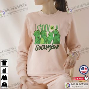 cool as a cucumber Funny Graphic Cucumbers Shirt 2