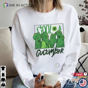 cool as a cucumber Funny Graphic Cucumbers Shirt 3