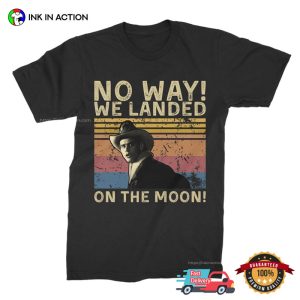 dumb and dumber movies We Landed on the Moon Vintage T Shirt 3 Ink In Action