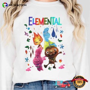 elemental disney Retro Style Shirt 1