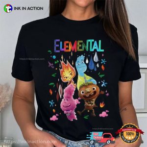 elemental disney Retro Style Shirt 4