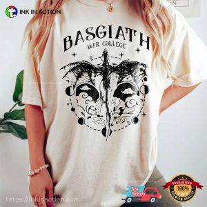 fourth wing Basgiath War College vintage tshirts 1 Ink In Action