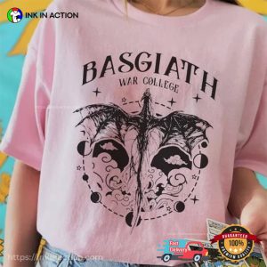 Fourth Wing Basgiath War College Vintage T-shirts