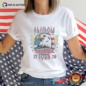 Freedom Tour Born Free 4th Of July T-shirts