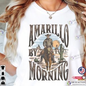 george strait amarillo by morning Comfort Colors Shirt 4 Ink In Action