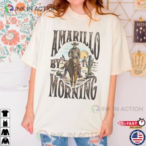 george strait amarillo by morning Comfort Colors Shirt Ink In Action