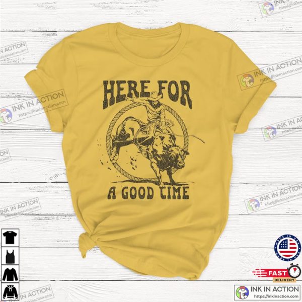 George Strait Here For A Good Time Western Country Graphic Tees