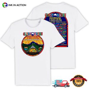 glastonbury festival 2023 2 Side Shirt 2 Ink In Action