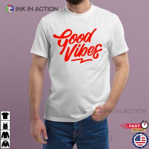 good vibes Retro Tee 3 Ink In Action