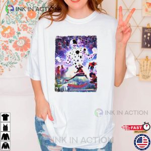 gwen stacy into the spider verse Vintage Spiderverse Shirt 1 Ink In Action