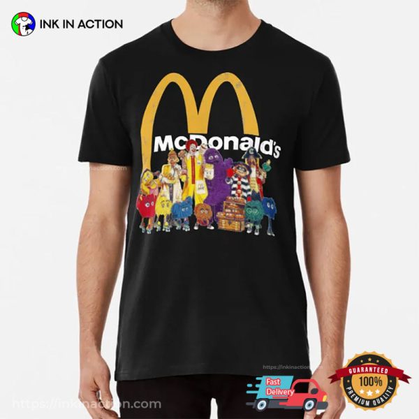 Hamburglar Grimace And McDonald’s Pals T-shirt