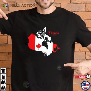 happy canada day Canadian Pride T shirt 1 Ink In Action