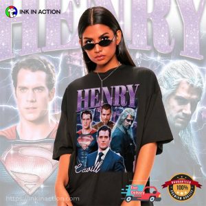 Henry Cavill Man Of Steel Witcher MI Shirt