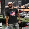 I Identify As Non Bidenary, Anti Biden, American Flag Shirt