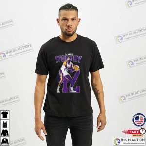 james worthy Basketball Vintage 80s 90s T shirt 2 Ink In Action