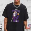 James Worthy Basketball Vintage 80s 90s T-shirt