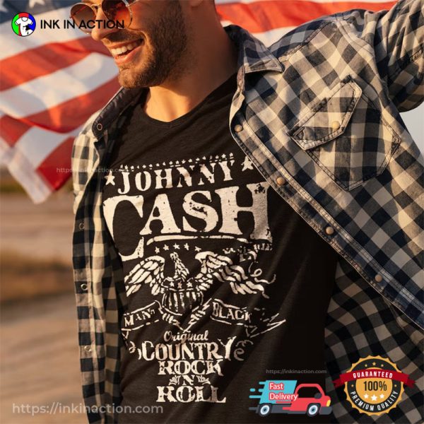 Johnny Cash Man In Black Original Shirt