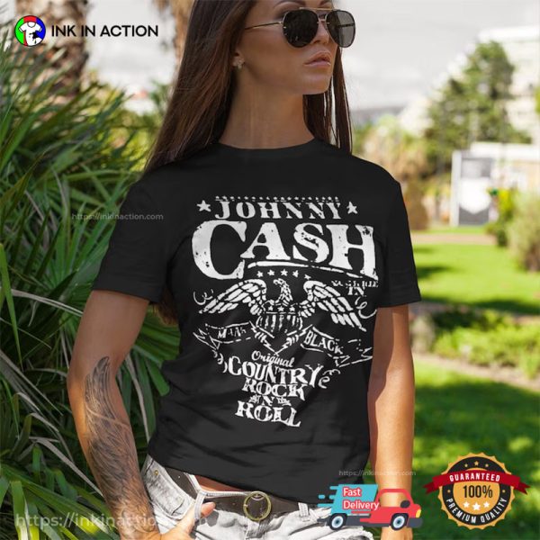 Johnny Cash Man In Black Original Shirt