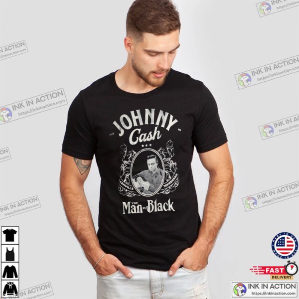 Johnny Cash Man In Black Since 1932 Shirt